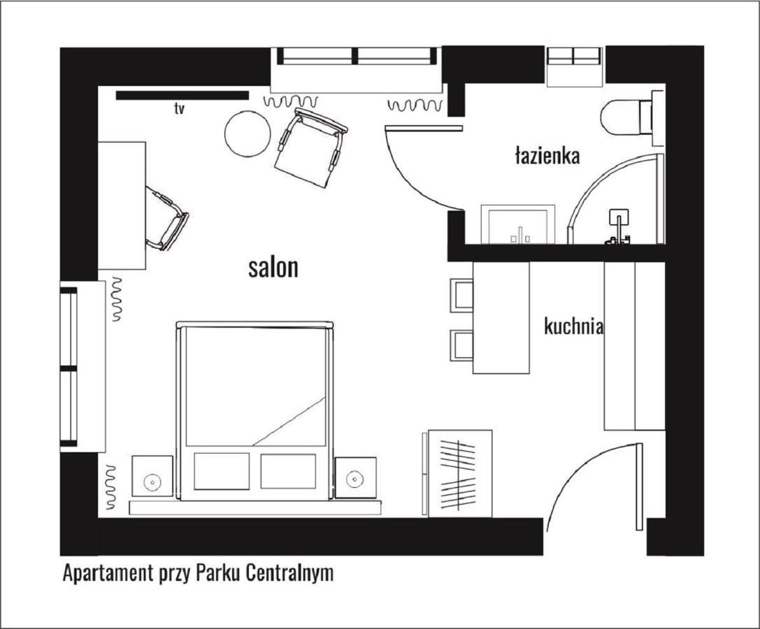 Dk Premium Przy Parku Centralnym Olsztyn  Buitenkant foto